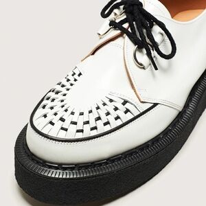George Cox Skipton Original Creeper White UK3/US6-6.5/EU37 $650